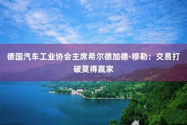 德国汽车工业协会主席希尔德加德·穆勒：交易打破莫得赢家